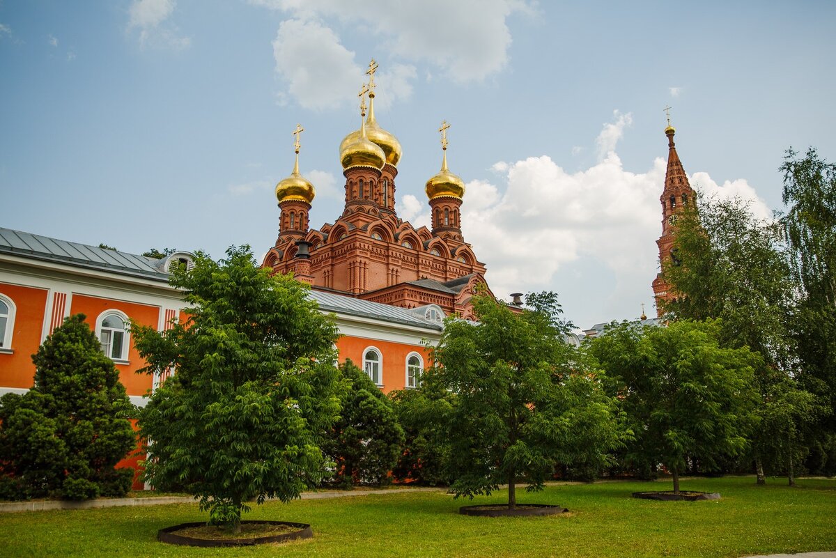 Вид на Гефсиманский Черниговский скит