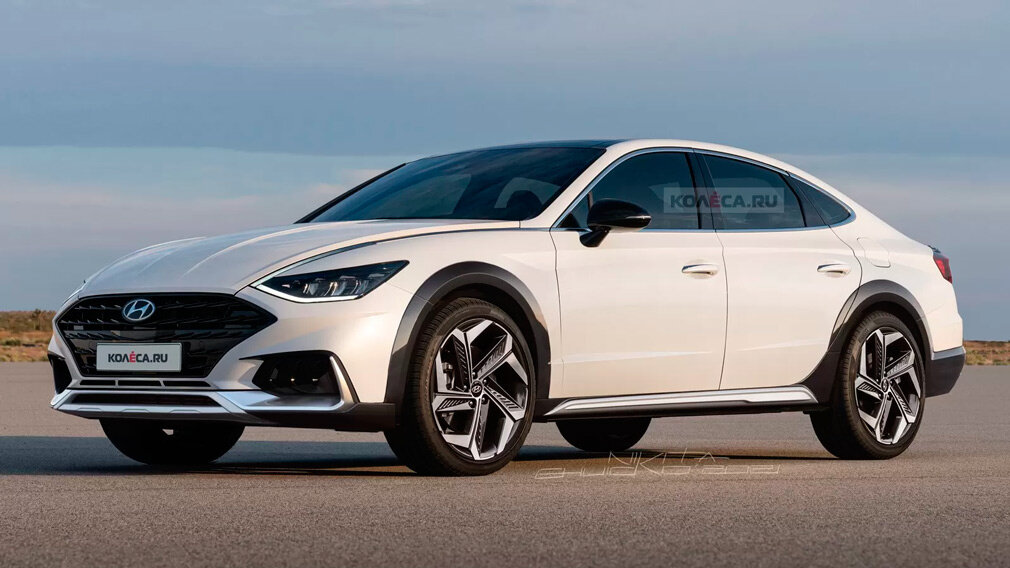 Кросс-седан Hyundai Sonata. Рендеры: «Колеса.ru»