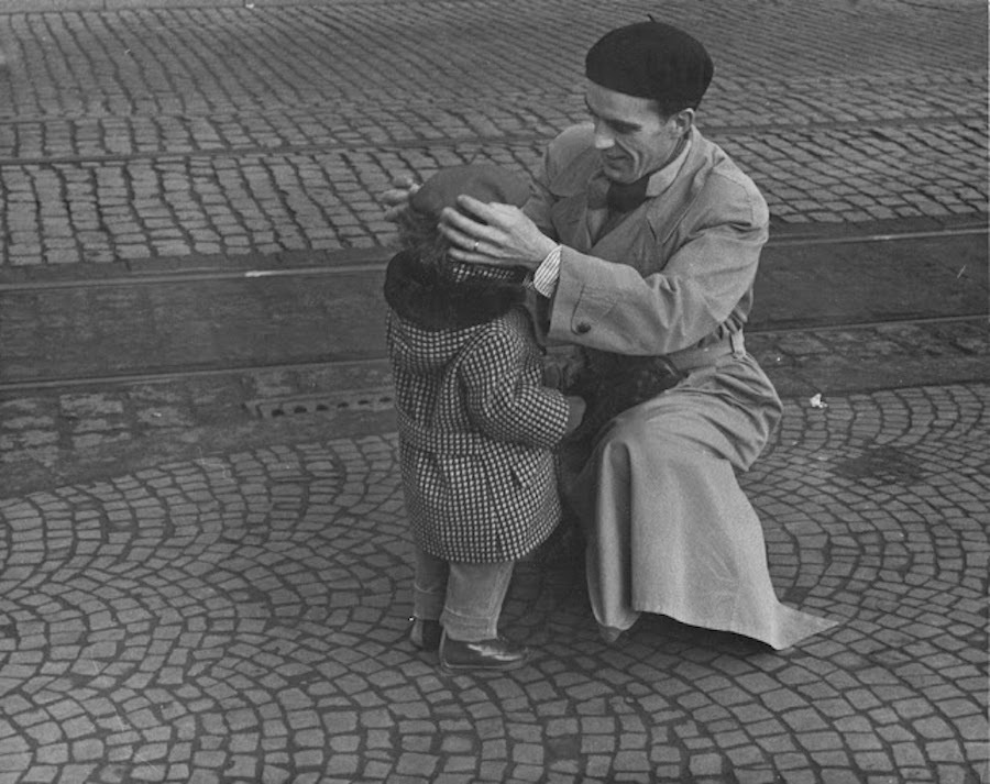 Фотографии Праги 1950-х годов. 