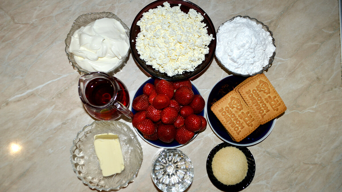 Рецепт клубничного торта