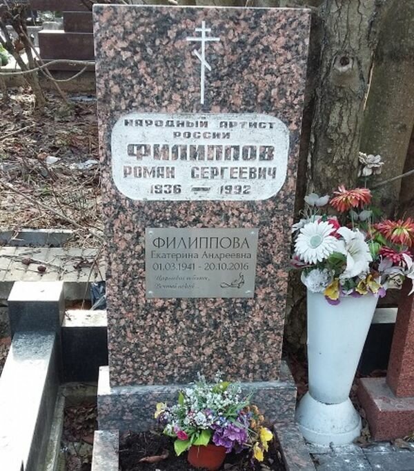 Сергей филиппов биография фото его могилы