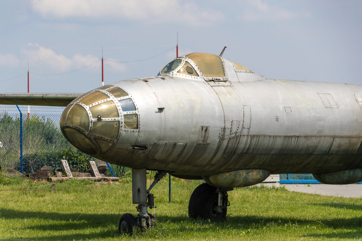 Передняя часть фюзеляжа Ил-28. Источник фото: https://igor113.livejournal.com/