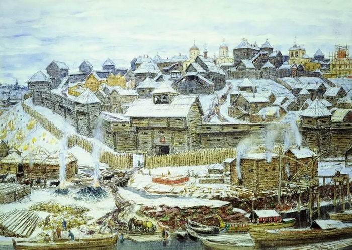 Деревянная Москва. Источник: wikipedia.org