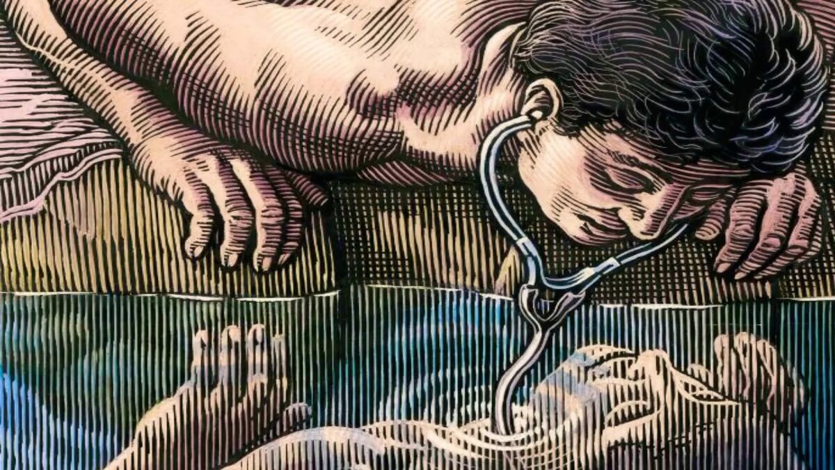 Примерно так: слушаю своё энергетическое тело, физическое лишь следствие