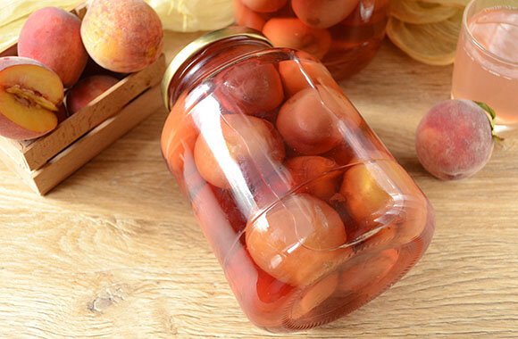 Компот из замороженных ягод и персиков – пошаговый рецепт приготовления с фото