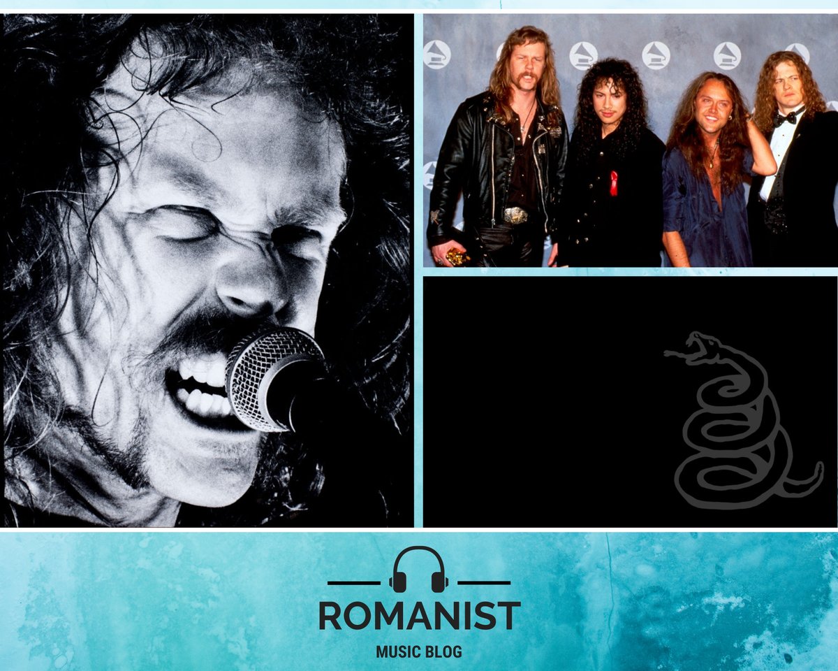 Джеймс Хэтфилд, сама группа и гадсденовский флаг, символ песни «Don't Tread on Me».