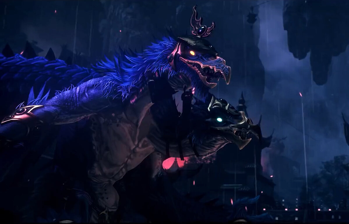 Кадр из трейлера Total War Warhammer 3, где впервые показали Кайроса