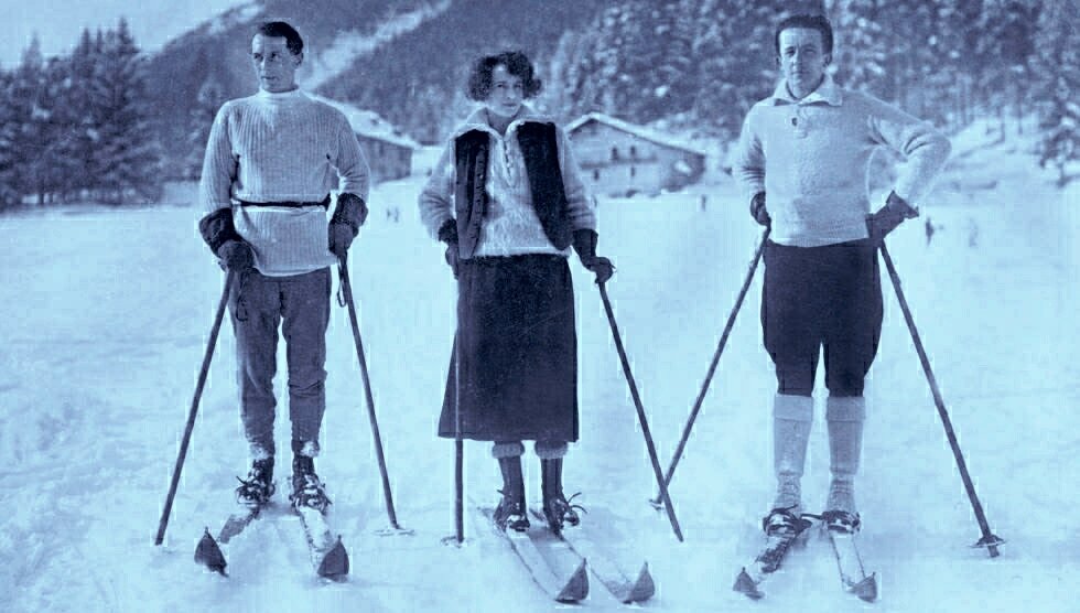 Макс Эрнст, Поль Элюар и Гала.