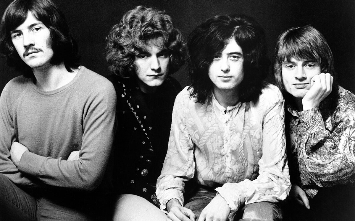 Led Zeppelin в 1968-м году.