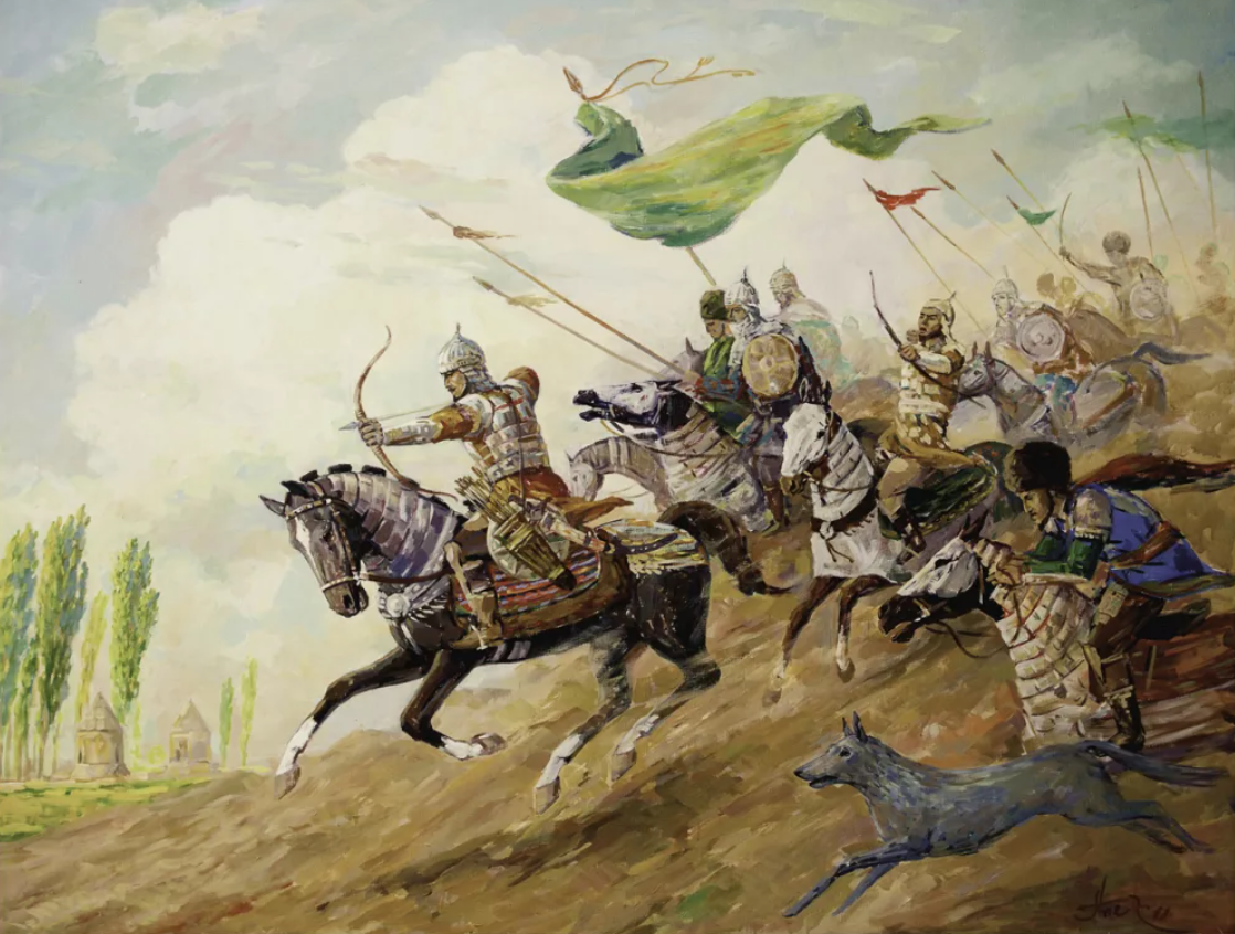 Джелаледдин Хорезмшах битвы. Монгол Туркмен. Огузы туркмены. Туркменский воин живопись.