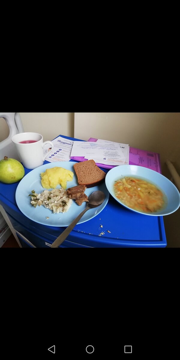 В роддоме было хорошее питание, все были приветливы