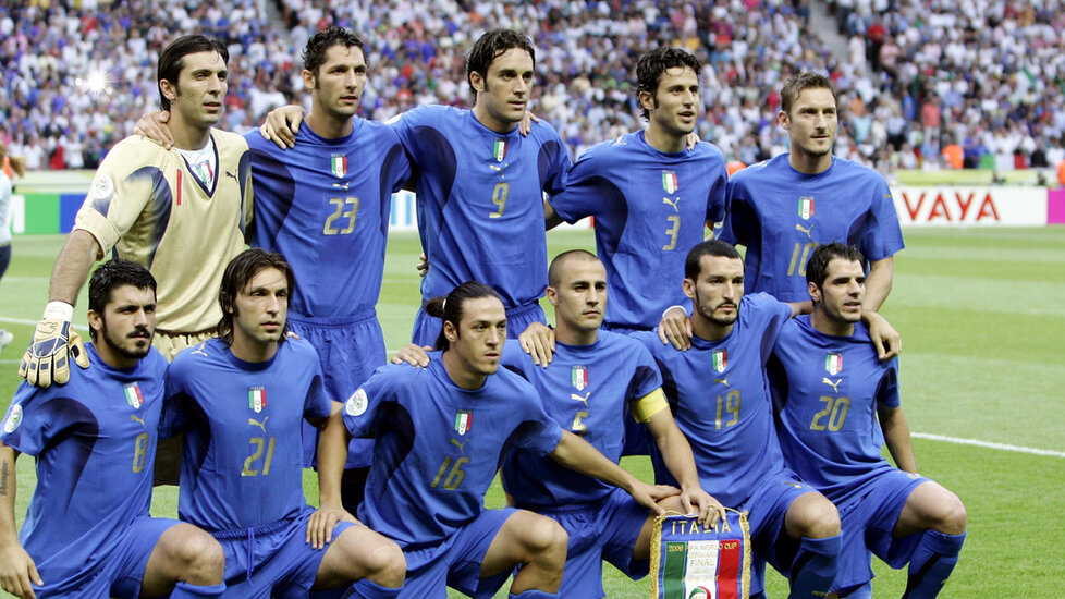 Сборная Италии - Чемпионы Мира 2006 года