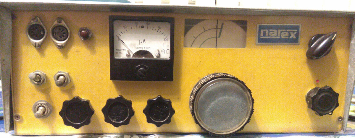 Вид трансивера спереди