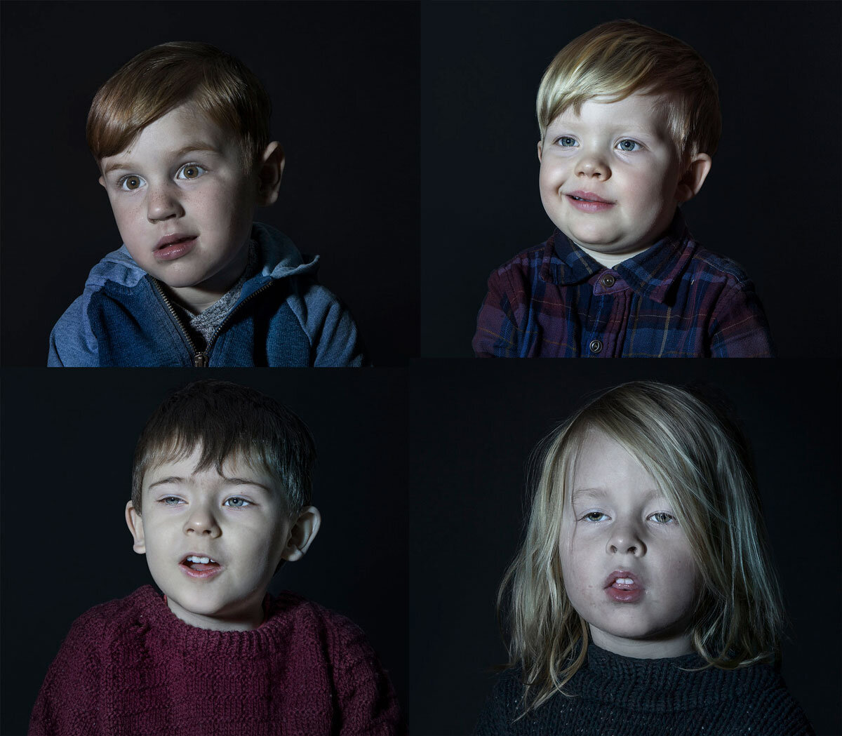 Выражение лиц при просмотре телевидения: «Дети потерялись в другом мире». Фотопроект австралийского фотографа «Idiot Box»: портреты детей с пустым выражением лица, прилипших к «зомбоящику»