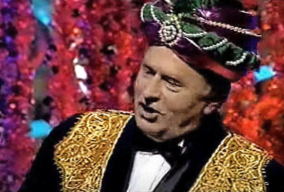 Владимир Жириновский в образе на "Голубом огоньке". Фото из открытых источников 