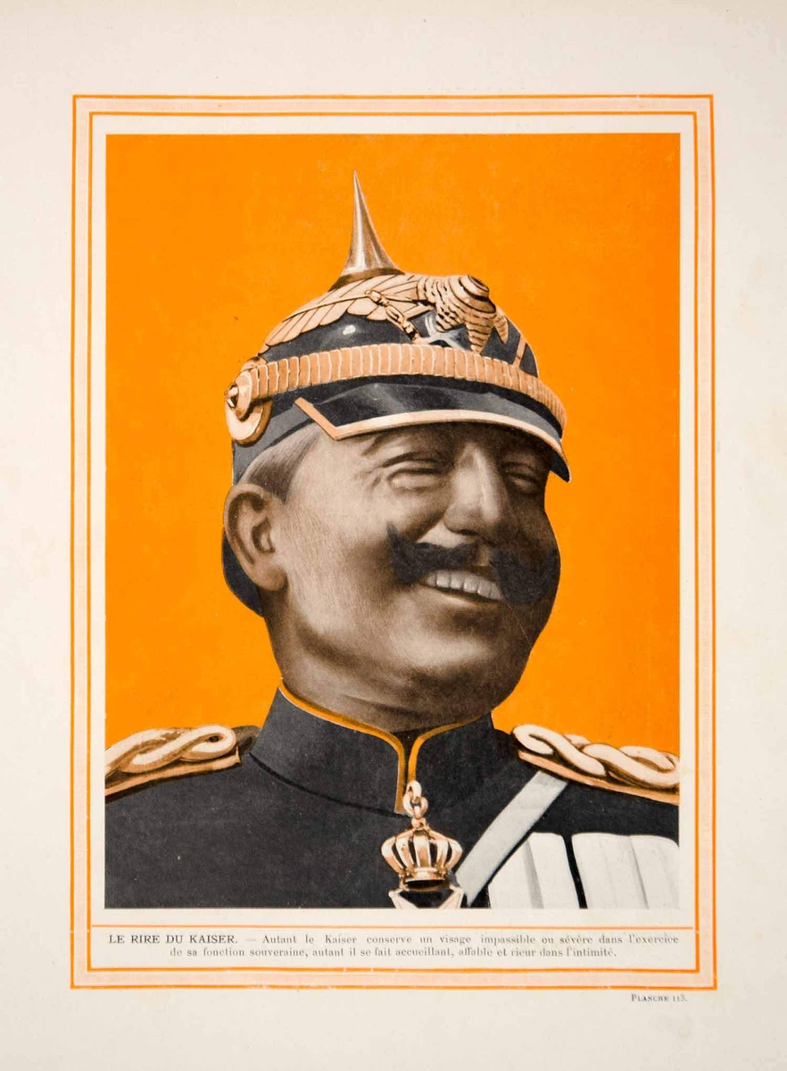Кайзер Вильгельм смеется
