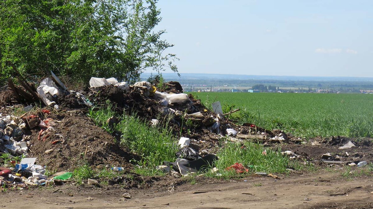 Помойка с видом на Стройкерамику