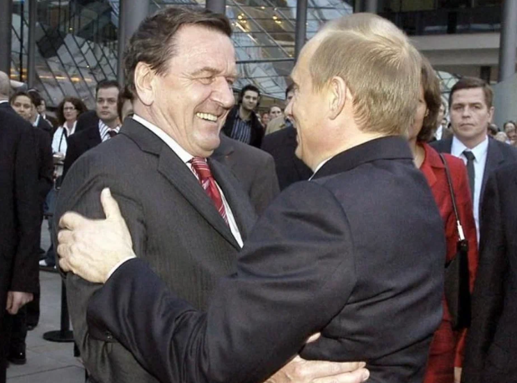 Gerhard Schroeder Putin