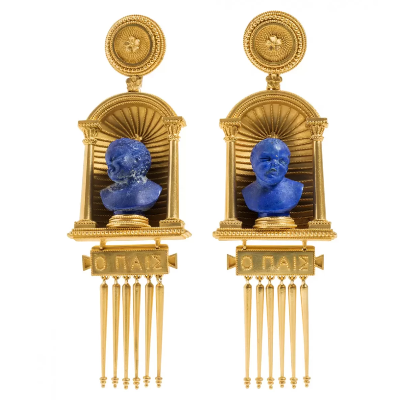 Эжен Фонтене. Серьги. 1870 г. Фото: Jean Tholance / © MAD