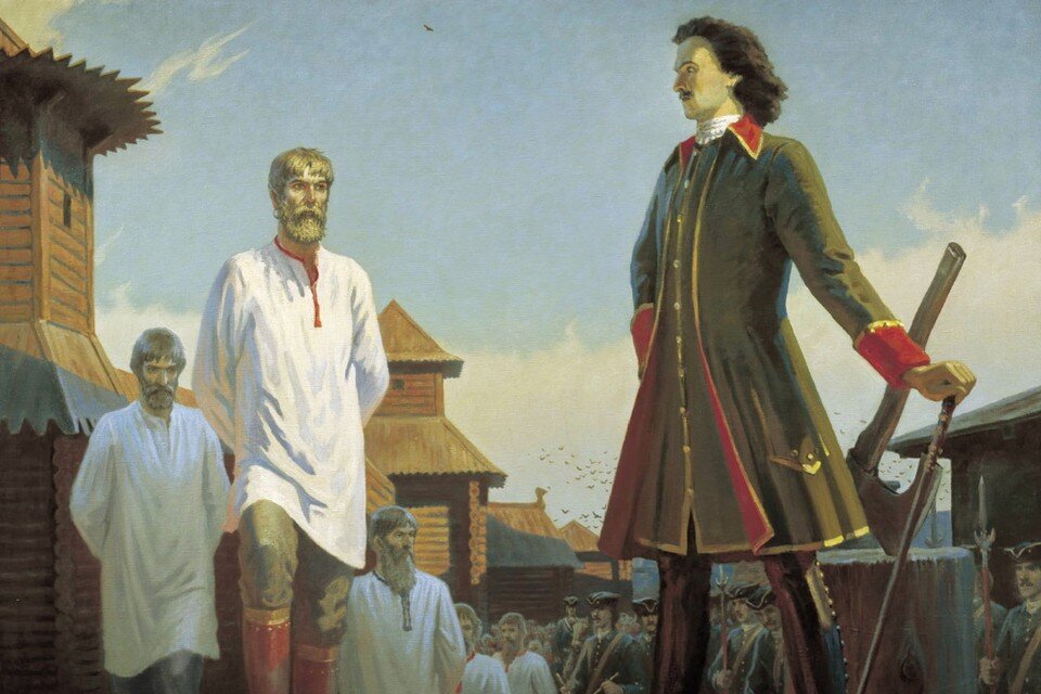     Борис Ольшанский. «Посторонись, государь, это мое место» (1998)
