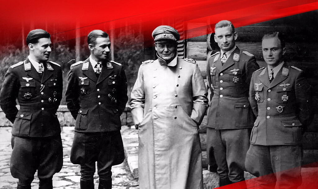 Геринг с лётчиками