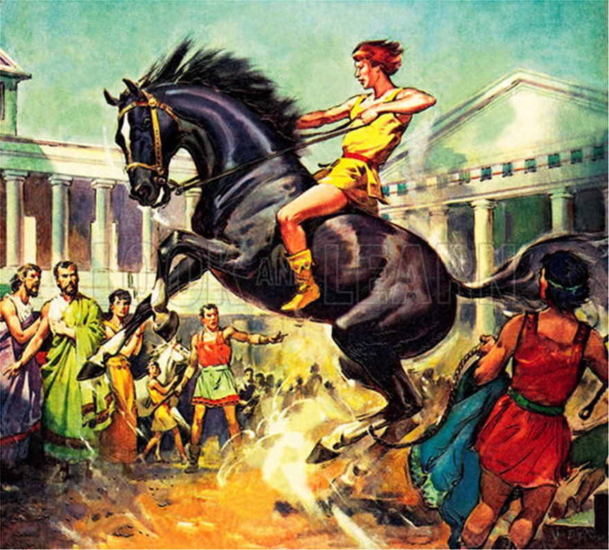 Буцефал – пожалуй, самый известный конь в истории. Еще бы! Ведь именно на нем Александр Македонский прошел все свои военные кампании.-2
