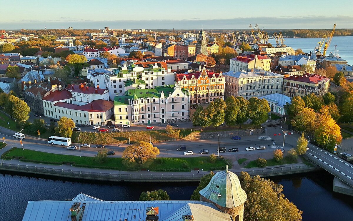 Выборг, источник фото - сайт https://clck.ru/324UUd