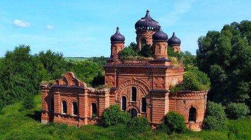 Заброшенные храмы Пензенской области. Покинутая деревня Малый Умыс, республика Мордовия.