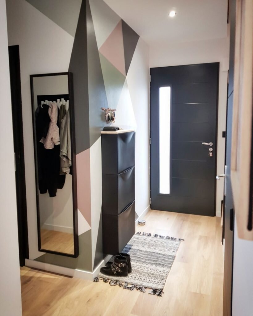Прихожая в скандинавском стиле - просторно, функционально и уютно