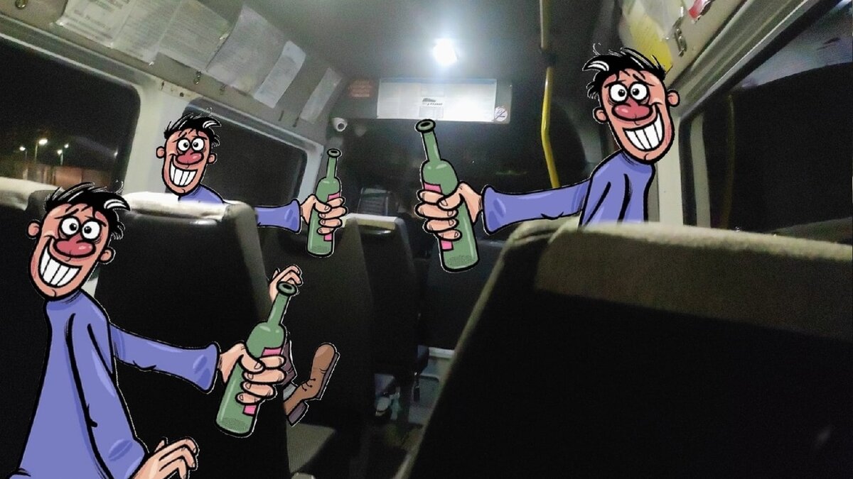 Вот примерно так она едет ))) 