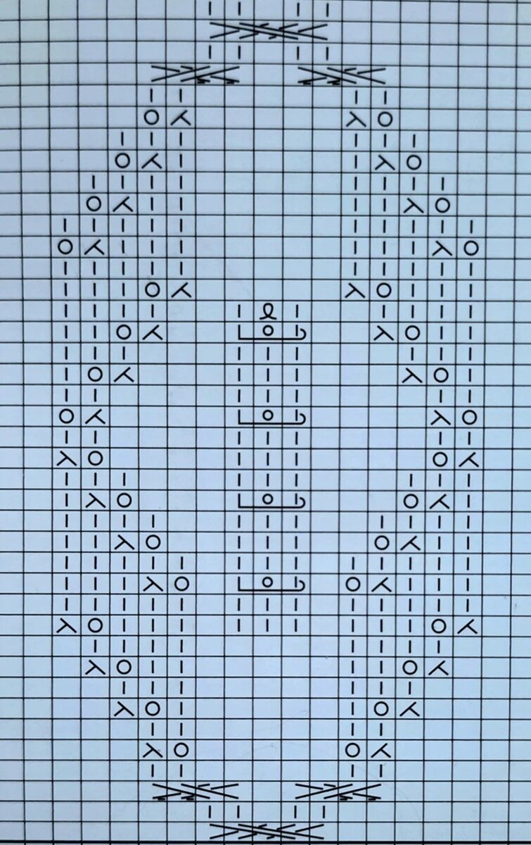 Схема из книги "250 японских узоров".