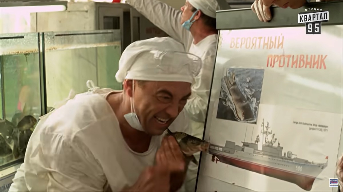 Кадр из Сериала "Байки Митяя", режиссер Алексей Кирющенко, 2012 год.