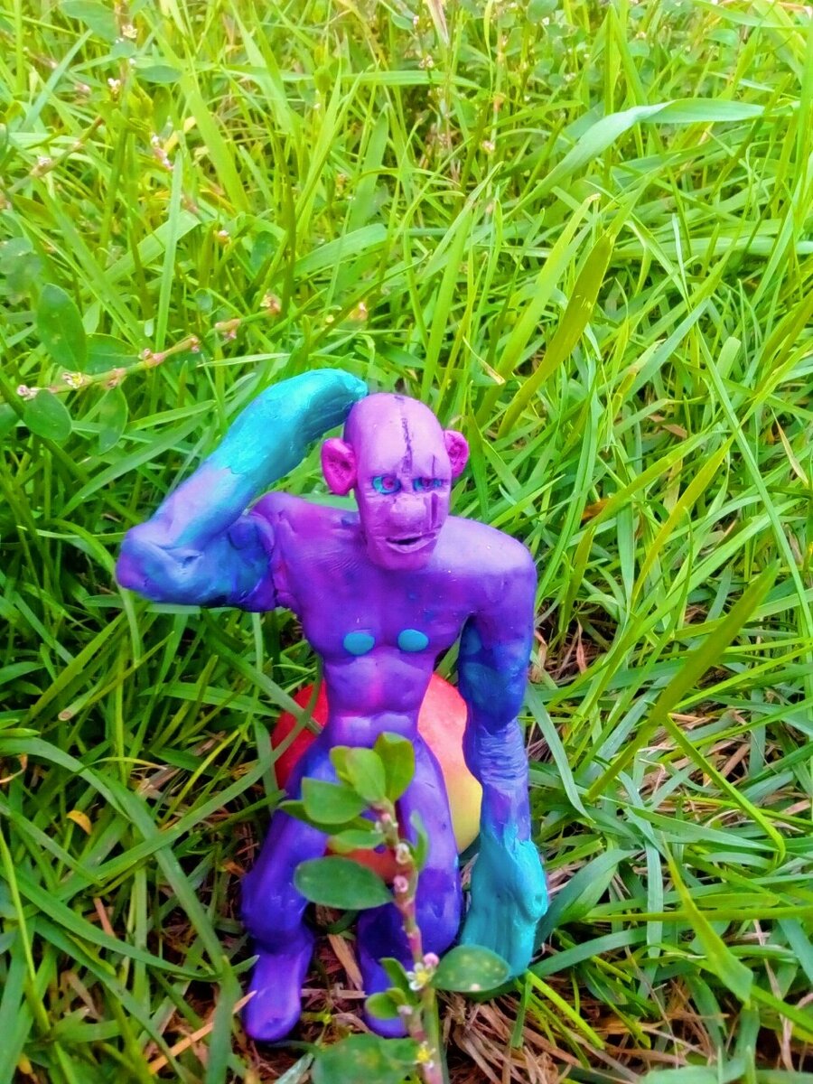 Илья сам сделал фигурку Яго