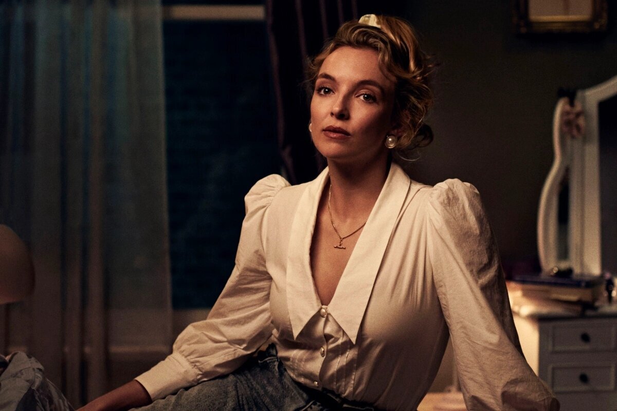 Джоди Комер в роли актрисы, оказавшейся на съемках фильма для взрослых