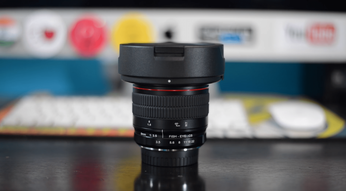   Бюджетный fisheye от производителя Meike. Иллюстрация: Ютуб-канал Almost Social