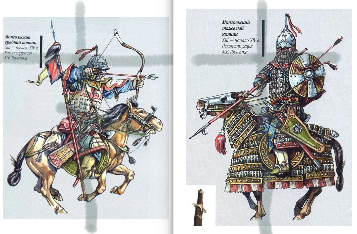 Снаряжение монголов. Горелик армия монголо татар. Монгольский катафрактарий Горелик. Хазарский воин Горелик