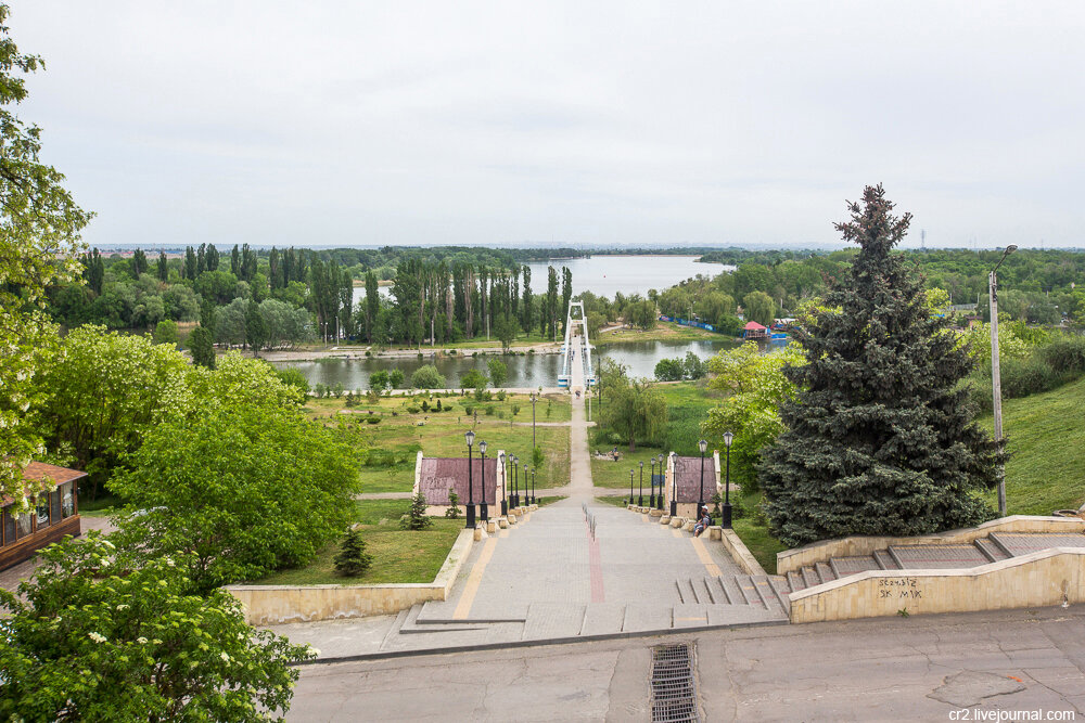 Город дон ростовская область. Набережная в Азове Ростовской.