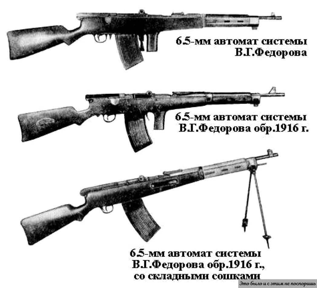 Первые автоматы в мире. Автомат фёдорова 1916. Автомат Федорова обр 1916. Автомат фёдорова 1933. Автомат Федорова в первой мировой войне.