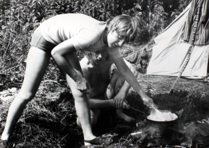 Ангела Каснер. 1973 год.