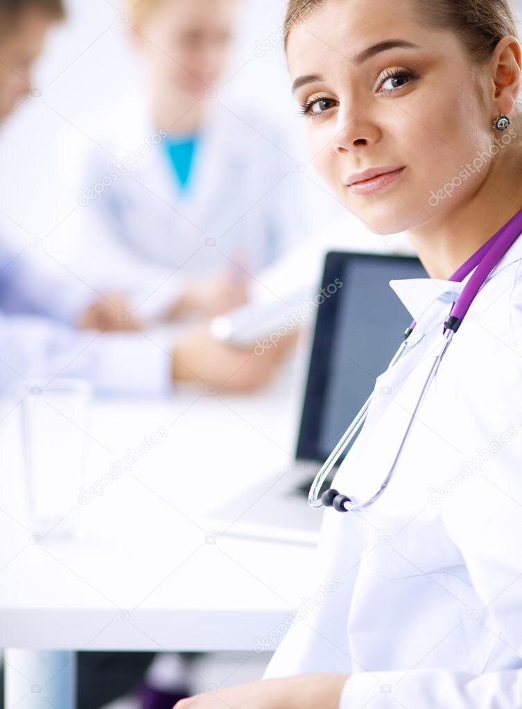 Яндекс. depositphotos_82280728-stock-photo-medical-team-sitting-at-the