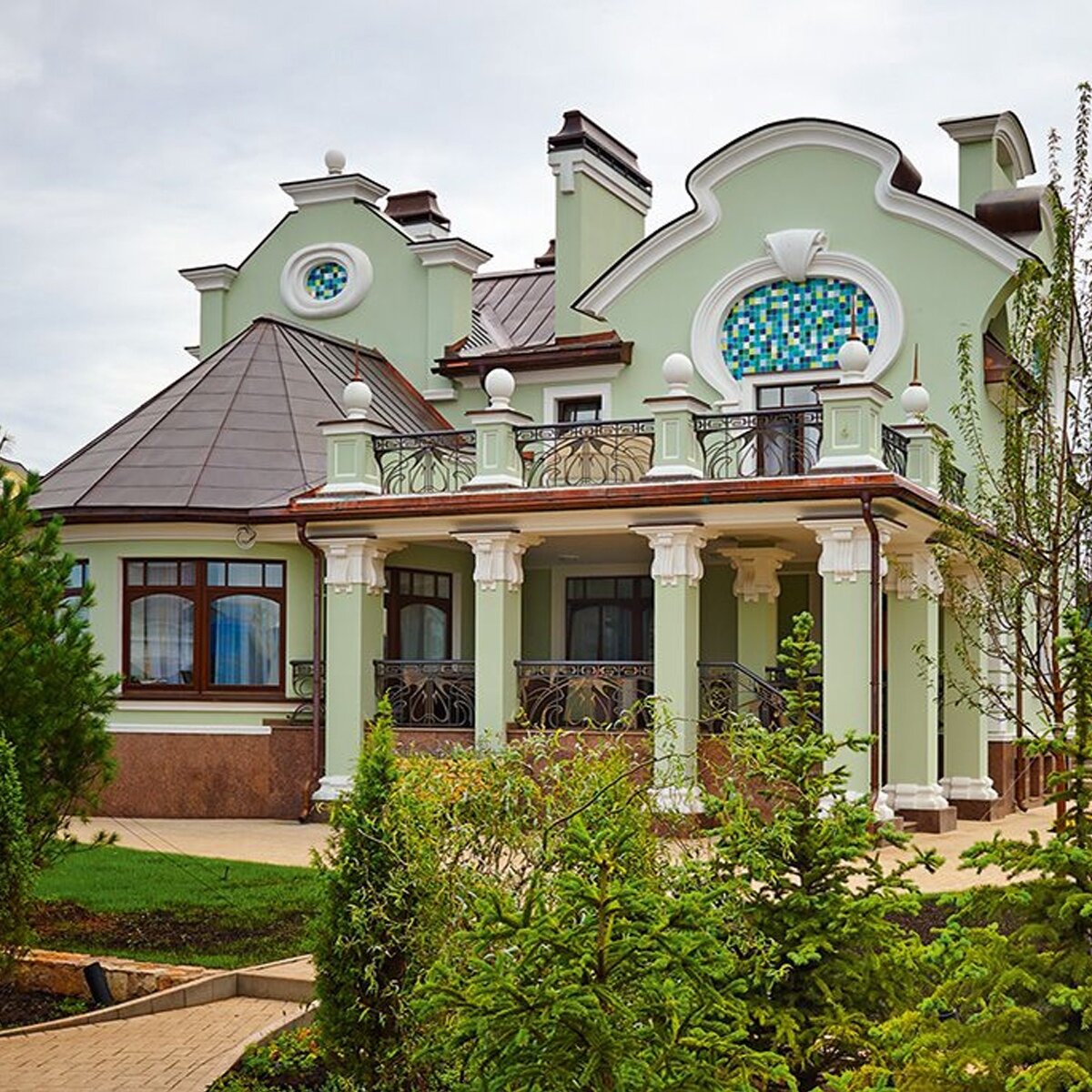 Дом в стиле модерн