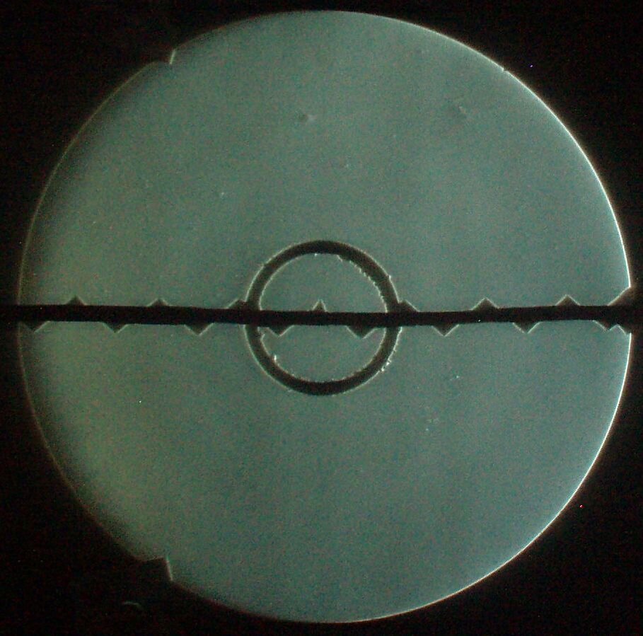 Так выглядит небольшой завал края.