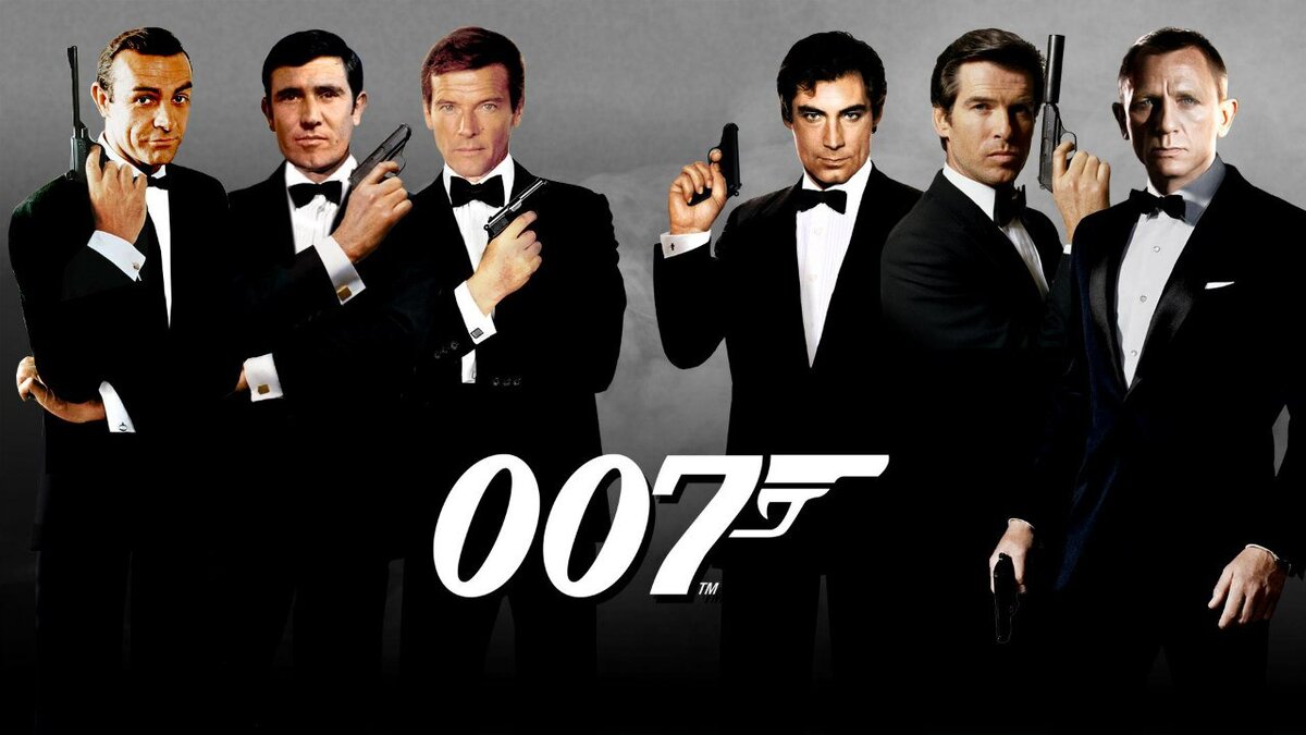 007: все актёры игравшие Бонда 1962-2021 | GeeksWorld | Дзен