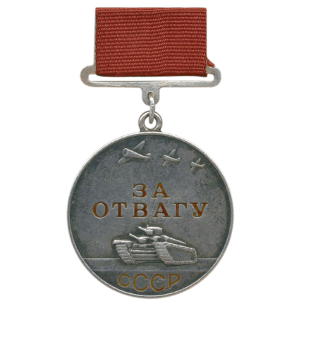 Медаль на прямоугольной колодке