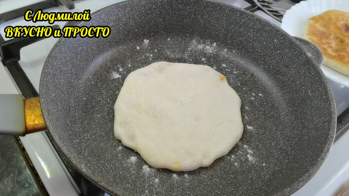 Лепешки с картошкой