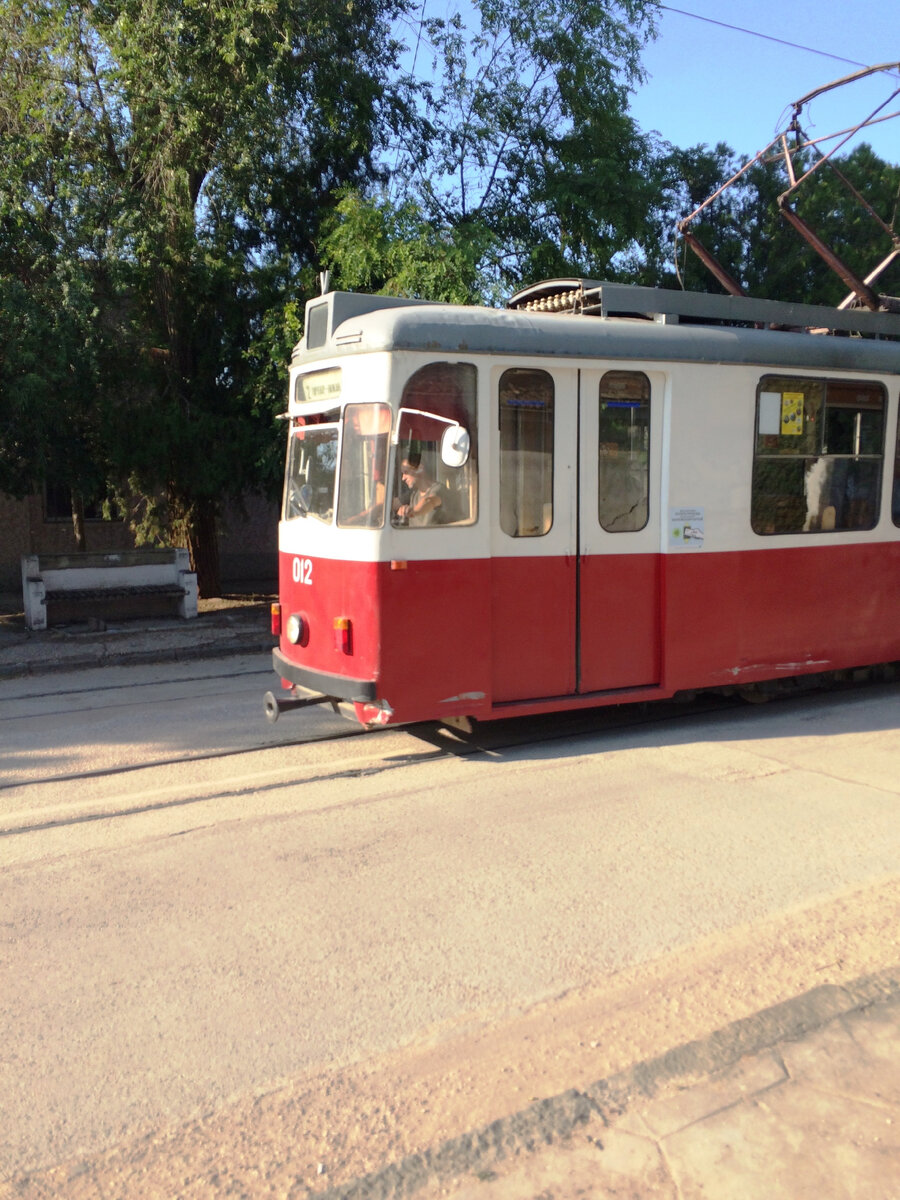 Очень колоритные трамвайчики