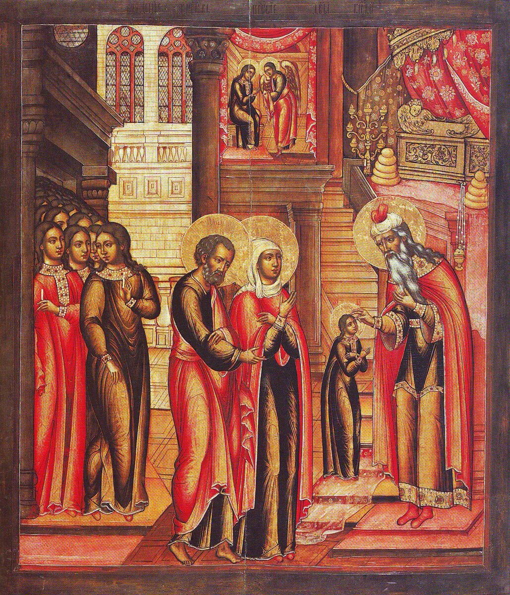 Введение во храм. Россия. Москва, Оружейная палата, XVII в.