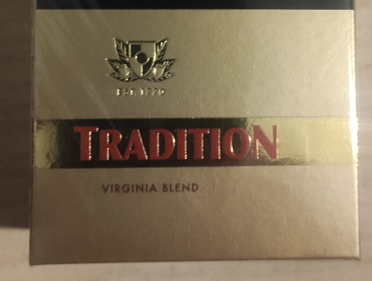 Сигареты tradition Virginia Blend