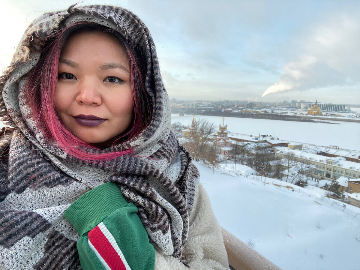 В Нижнем Новгороде с видом :)