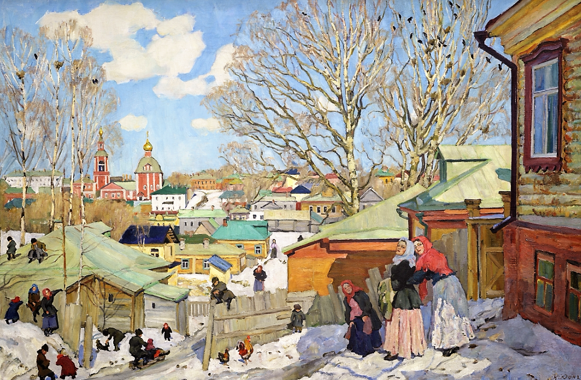 Юон художник картины с названиями